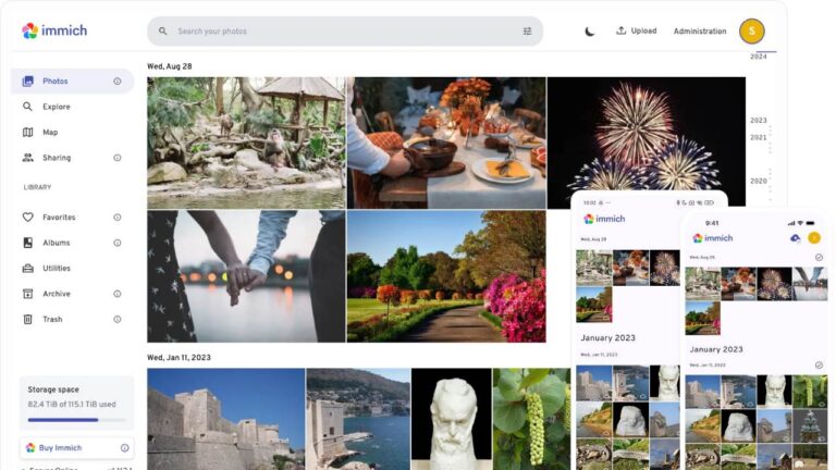 Immich Photos Manager Featured