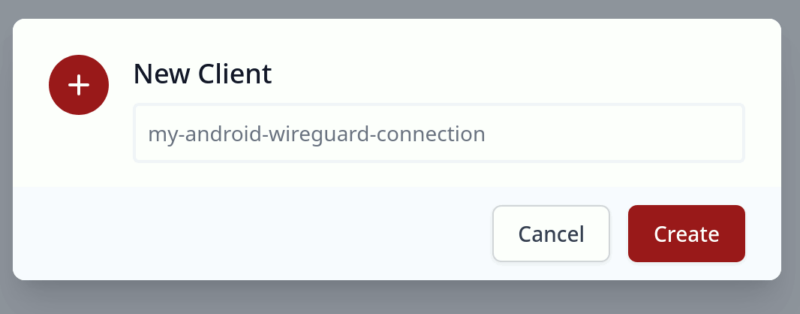 Wireguard New Client